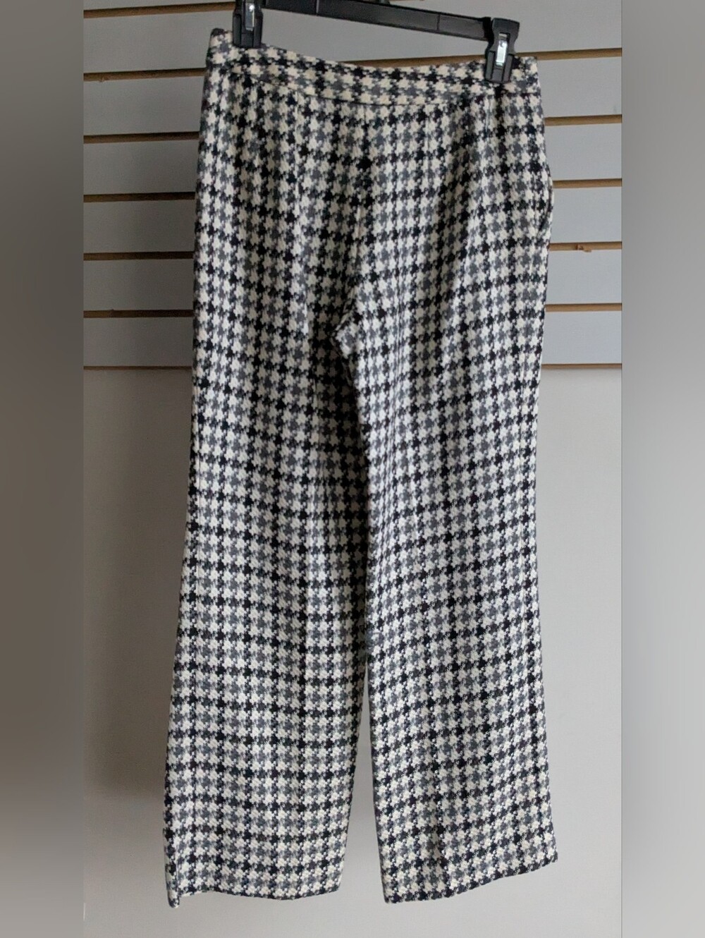 NWT Talbots Monochrome Houndstooth Pants